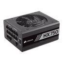 CORSAIR HX750 750W 80PLUS PLATINUM HIGH PERFORMANCE POWER SUPPLY - Office Connect 2018
