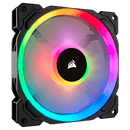 CORSAIR LL SERIES LL140 RGB 140MM DUAL LIGHT LOOP RGB LED PWM FAN SINGLE PACK - Office Connect 2018