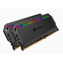 CORSAIR CMT16GX4M2C3600C18 DDR4, 3600MHZ 16GB 2X8GB DIMM, UNBUFFERED, XMP 2.0, DOMINATOR PLATINUM RGB BLACK HEATSPREADER, RGB LED, 1.35V - Office Connect 2018