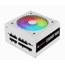 CORSAIR CX650F RGB WHITE 650 WATT 80 PLUS BRONZE FULLY MODULAR RGB WHITE PSU AU VERSION - Office Connect 2018