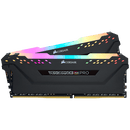 CORSAIR CMW32GX4M2D3600C18 DDR4, 3600MHZ 32GB 2 X 288 DIMM, UNBUFFERED, 18-22-22-42, VENGEANCE RGB PRO  HEAT SPREADER, RGB LED, 1.35V, XMP 2.0 - Office Connect 2018