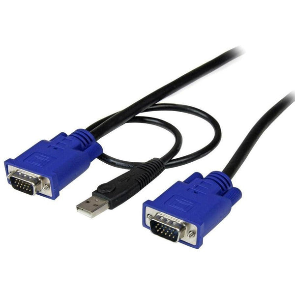 10 ft 2-in-1 Ultra Thin USB KVM Cable - Office Connect 2018