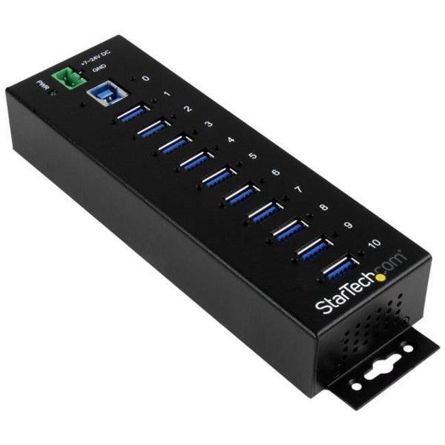 10 Port Industrial USB 3.0 Hub - Metal - Office Connect 2018