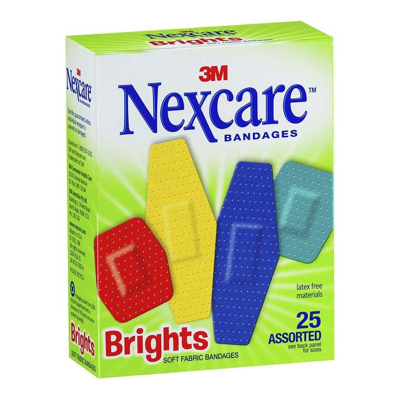 Nexcare Active Brights 556-25 Assorted pack of 30 - Office Connect