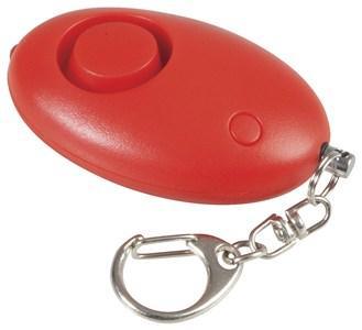 100DB Red Mini Personal Alarm With Torch - Office Connect 2018