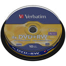 DVD+RW 4.7GB 10Pk Spindle 4X - Office Connect 2018