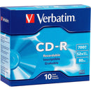 Verbatim CD-R 10pack Slim Case - Office Connect 2018