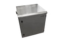 DYNAMIX 9RU Stainless Outdoor Wall Mount Cabinet (611 - Office Connect