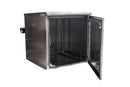 DYNAMIX 12RU Stainless Outdoor Wall Mount Cabinet - Office Connect