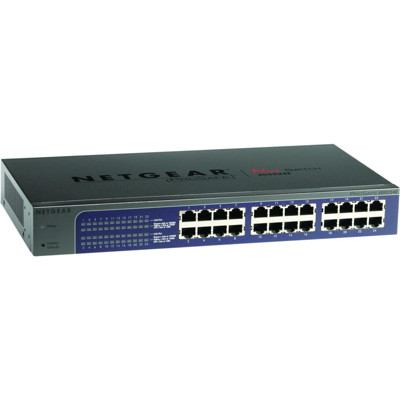 NETGEAR JGS524E ProSafe Plus 24-port Gigabit Switch - Office Connect 2018