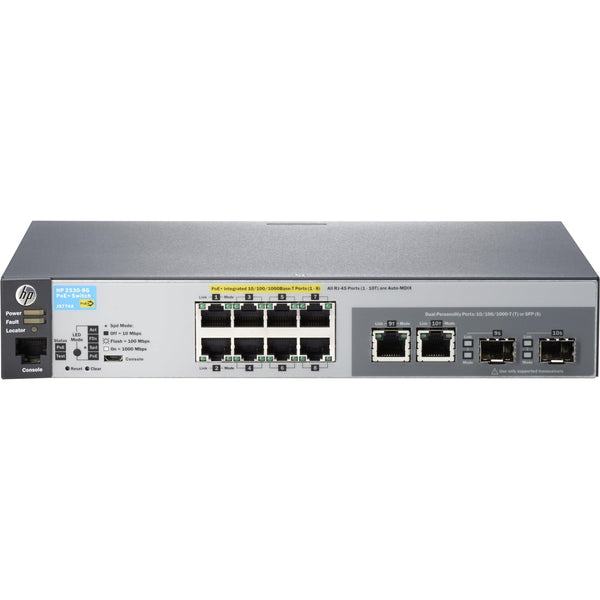 HPE 2530-8G-PoE+ Switch - Office Connect 2018