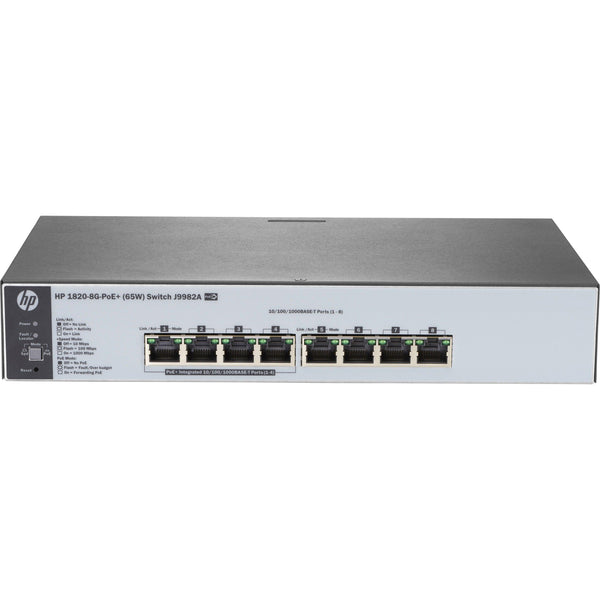 HPE 1820-8G-POE+ (65W) SWITCH - Office Connect 2018