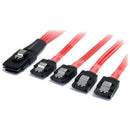 SAS Cable SFF-8087 to 4x Latching SATA - Office Connect 2018
