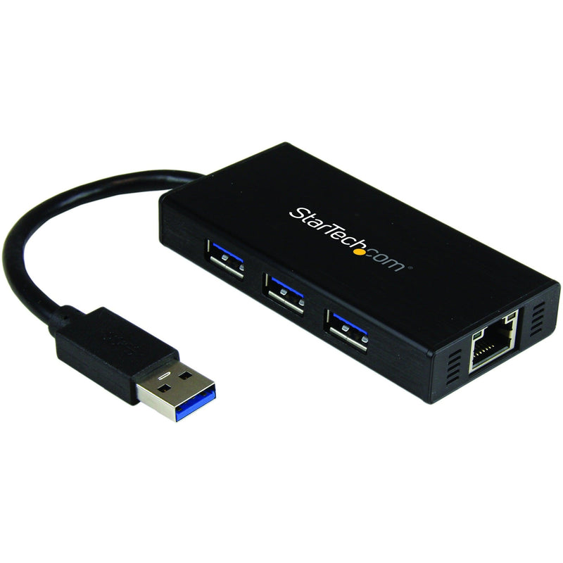 Portable USB 3.0 Hub w/ Gigabit Ethernet - Office Connect 2018