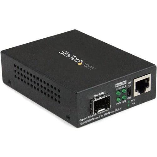 Fiber Media Converter with Open SFP Slot - Office Connect 2018