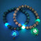 Energy Luminous Lotus Natural Stone Bracelet Yoga Healing Luminous Glow In The Dark Charm Beads Bracelet For Men Women Prayer Buddhism - Office Connect 2018