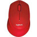 M331 SILENT PLUS MOUSE - RED - Office Connect 2018