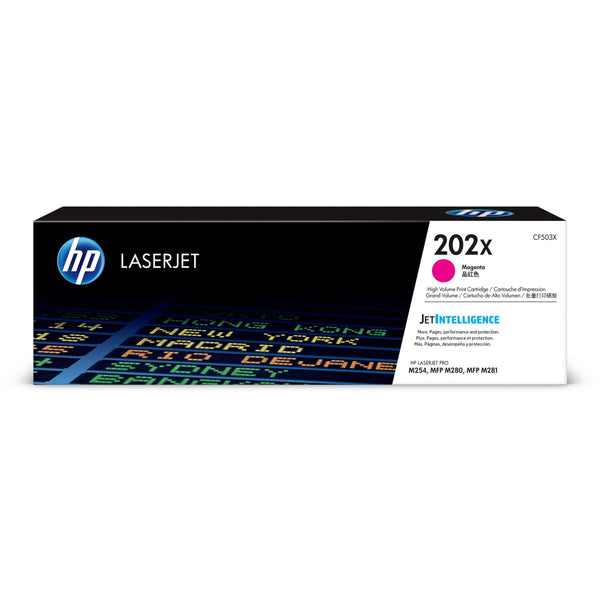 HP 202X Magenta LaserJet Toner Cartridge - Office Connect 2018