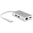 USB C Multiport Adapter - PD - Silver. - Office Connect 2018