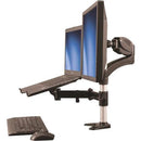 SINGLE-MONITOR ARM WITH LAPTOP STAND - Office Connect 2018