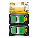 Post-it Flags 680-GN2 Twin Pack Green 25x43mm Pkt/60 - Office Connect