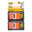 Post-it Flags 680-OE2 Twin Pack Orange 25x43mm Pkt/100 - Office Connect