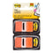 Post-it Flags 680-OE2 Twin Pack Orange 25x43mm Pkt/100 - Office Connect