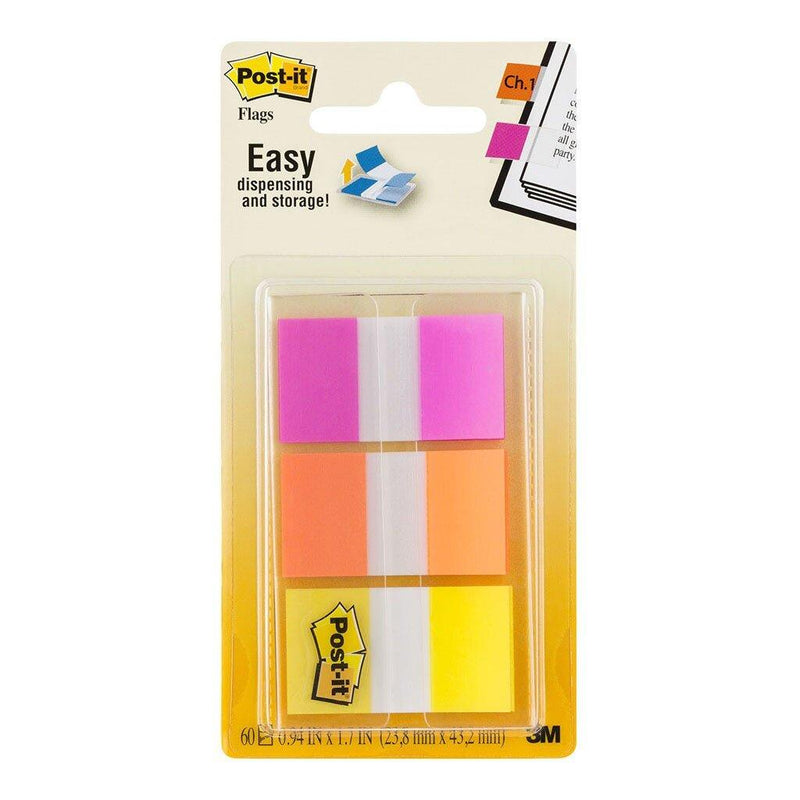 Post-it Flags 680-OLP Assorted Highlighting Colour Pkt/60 - Office Connect