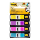 Post-it Flag 683-4AB Mini Bright Assorted Colour 12x43mm 35/Disp, 4 Disp/Pk - Office Connect