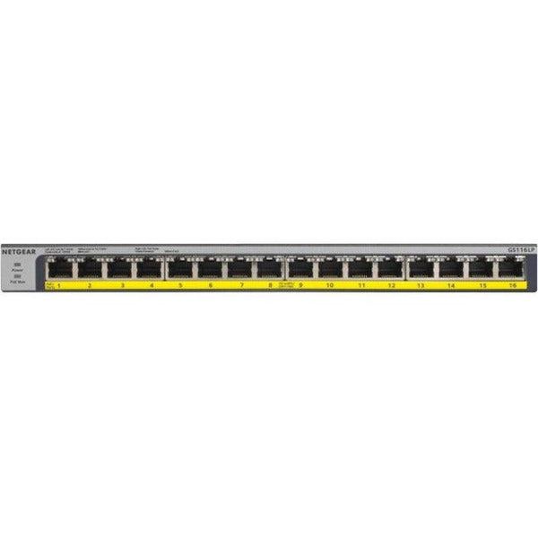 NETGEAR 16-Port PoE/PoE+ Gigabit Unmanaged Switch with 76W - Office Connect 2018