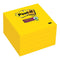 Post-it Super Sticky Notes 654-5SSY Yellow 76x76mm 90 sheet pads Pkt/5 - Office Connect