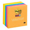 Post-it Super Sticky Notes 654-5SSUC Rio Collection 76x76mm 90 sheet pads Pkt/5 - Office Connect