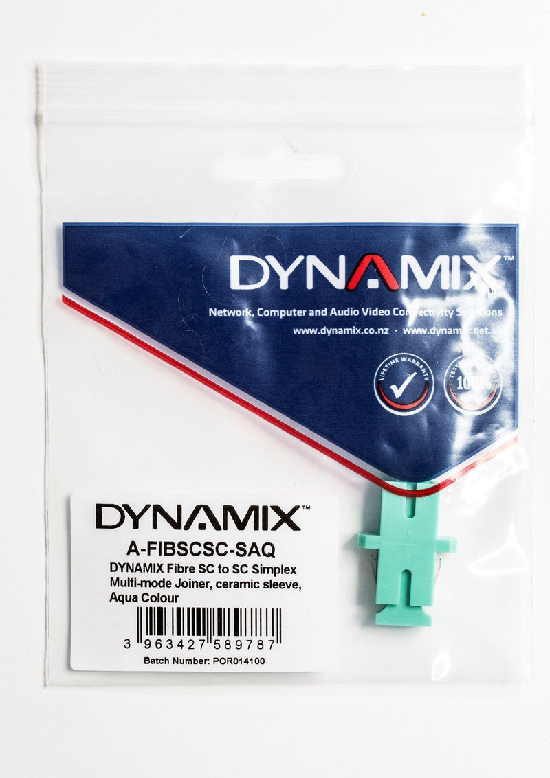 DYNAMIX Fibre SC to SC Simplex, Multimode Joiner, - Office Connect