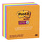 Post-it Super Sticky Lined Notes 675-6SSUC Rio De Janiero 101x101mm 90 sheet pads Pkt/6 - Office Connect