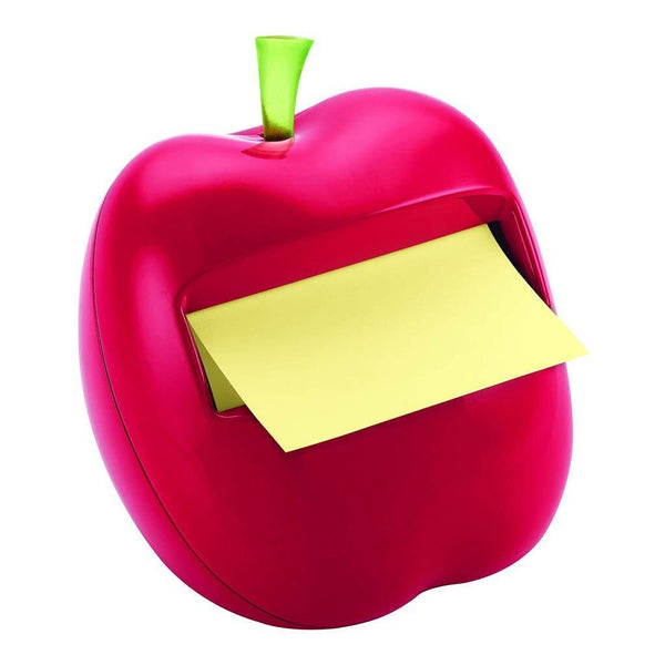 Post-it Pop Up Note Dispenser APL-330 Apple w 50 sheet refill pad - Office Connect