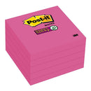 Post-it Super Sticky Notes 654-5SSCG Purple 76x76mm 90 sheet pads Pkt/5 - Office Connect