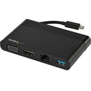 USB C Adapter - HDMI & VGA - 1xA - GbE - Office Connect 2018
