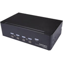 KVM Switch 4 port Dual DisplayPort 4K60 - Office Connect 2018