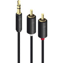 PREMIUM STEREO AUDIO TO 2XRCA STEREO BLK - Office Connect 2018