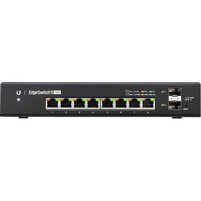 Ubiquiti EdgeSwitch 8 Port 150W Managed PoE Switch - Office Connect 2018