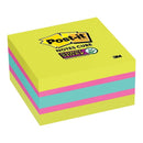 Post-it Super Sticky Memo Cube 2027-SSGFA 76mm x 76mm 360 sheet cube - Office Connect