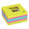 Post-it Super Sticky Memo Cube 2027-SSGFA 76mm x 76mm 360 sheet cube - Office Connect