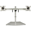 Dual-Monitor Stand - Horizontal - Silver - Office Connect 2018