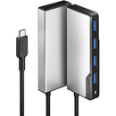 USB-C FUSION SWIFT 4-IN-1 HUB SPACE GREY - Office Connect 2018