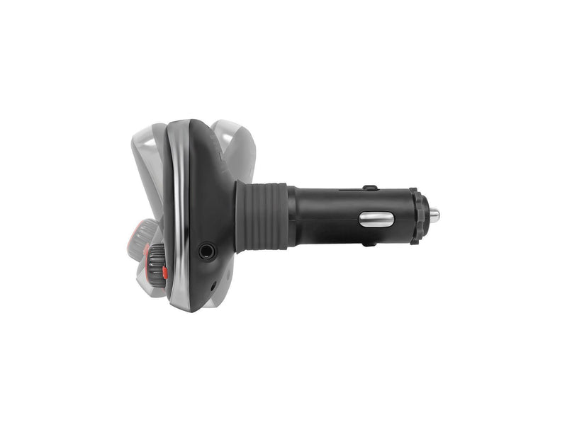 PROMATE Wireless In-Car FM Transmitter with Dual USB - Office Connect