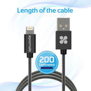 PROMATE 2m USB Sync and Charging Cable. USB to Lightning - Office Connect