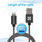 PROMATE 2m USB Sync and Charging Cable. USB to Lightning - Office Connect