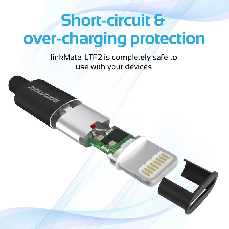 PROMATE 2m USB Sync and Charging Cable. USB to Lightning - Office Connect