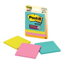 Post-it Super Sticky Miami 3321-SSMIA 76x76mm 45 sheet pads Pkt/3 - Office Connect