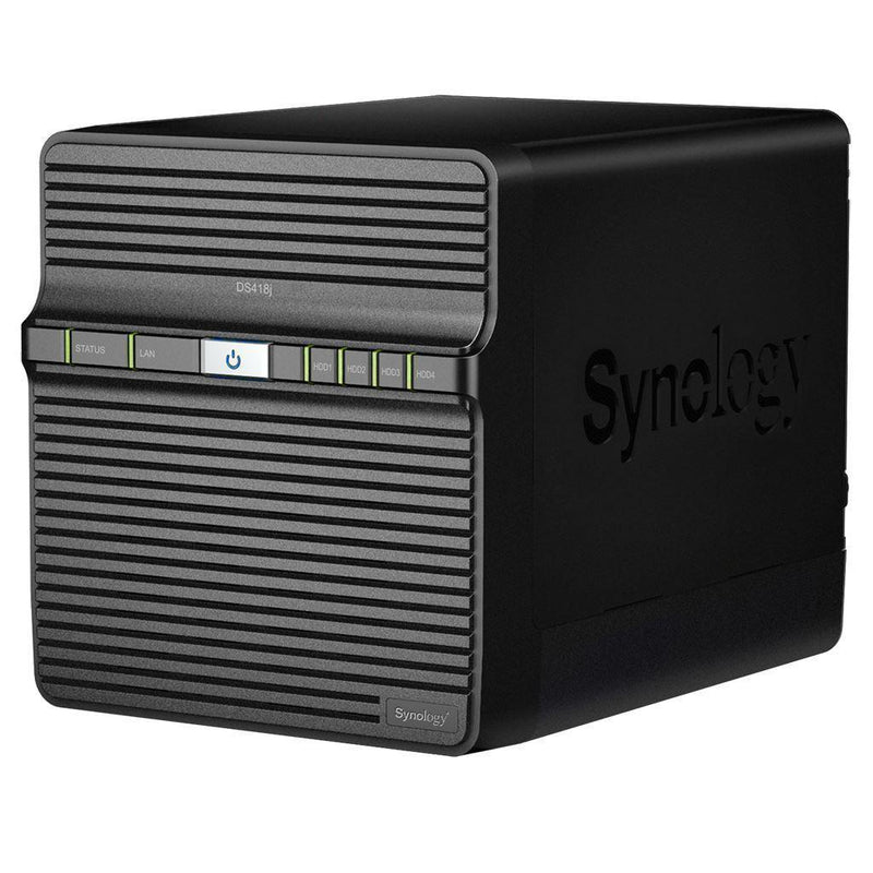 SYNOLOGY DS418j 4-Bay Bare Bone NAS System. RTD1293 - Office Connect